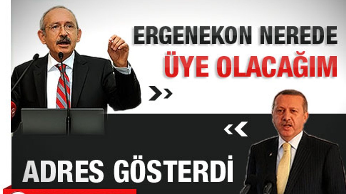 Başbakan’ın Kılıçdaroğlu’na Ergenekon tepkisi