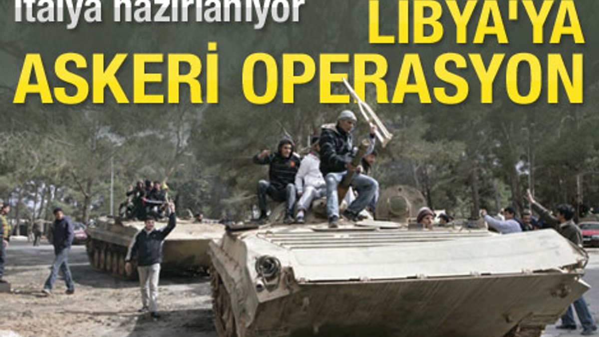 İtalya'dan Libya tahliyesi adımı