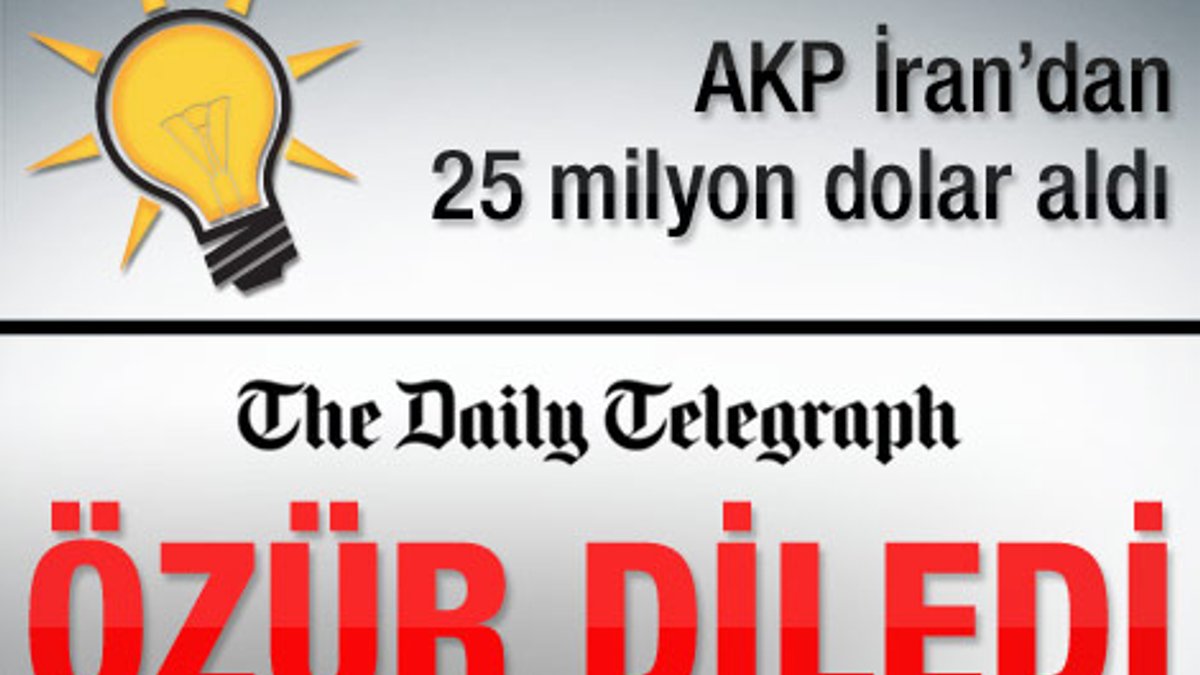 Daily Telegraph Erdoğan'dan özür diledi