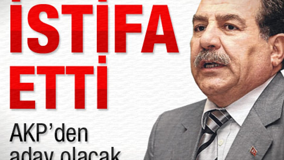 Muammer Güler AKP'den vekillik için istifa etti