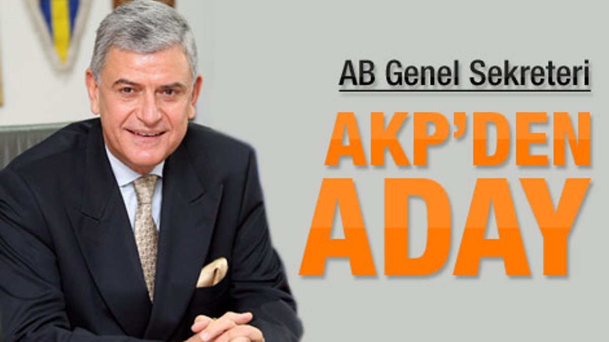 Volkan Bozkır AK Parti'den aday