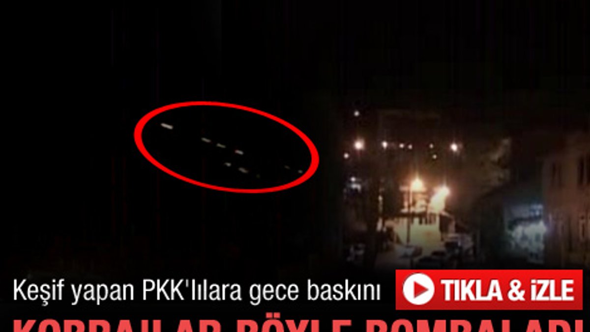 Keşif yapan PKK'lı teröristlere gece baskını