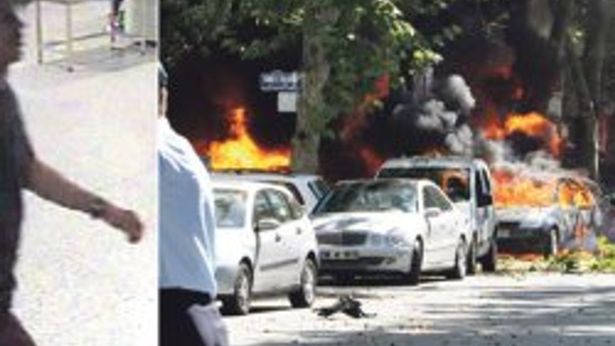 Kamera'ya yakalanan patlama zanlısı serbest