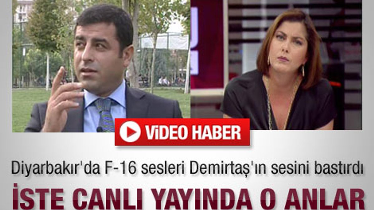 Türk jetleri Demirtaş'ı konuşturmadı - İzle