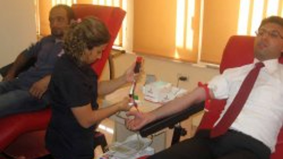 Diyarbakır'da kan dökme kan ver kampanyası