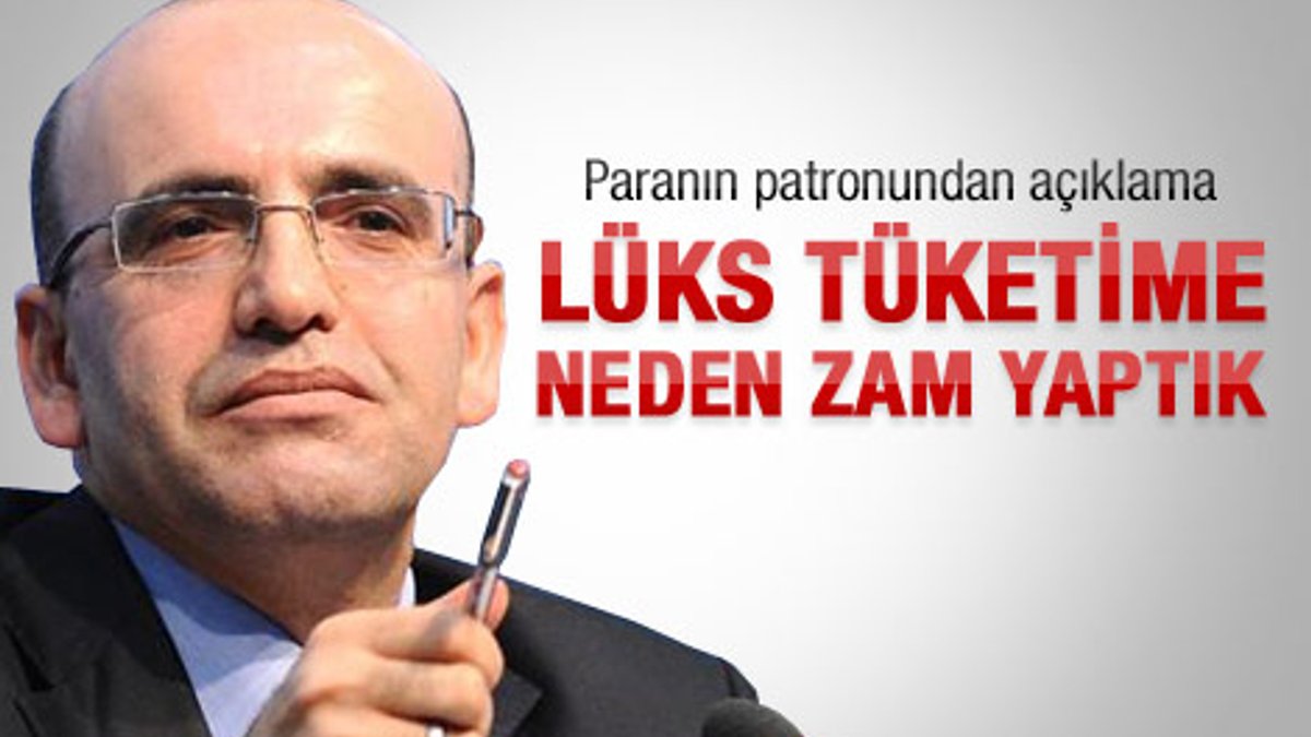 Bakan Şimşek’in ÖTV zammı açıklaması