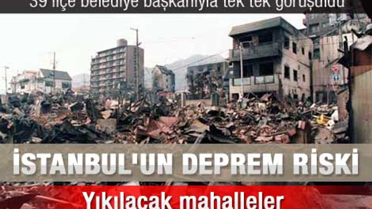 İlçe ilçe İstanbul'un deprem raporu