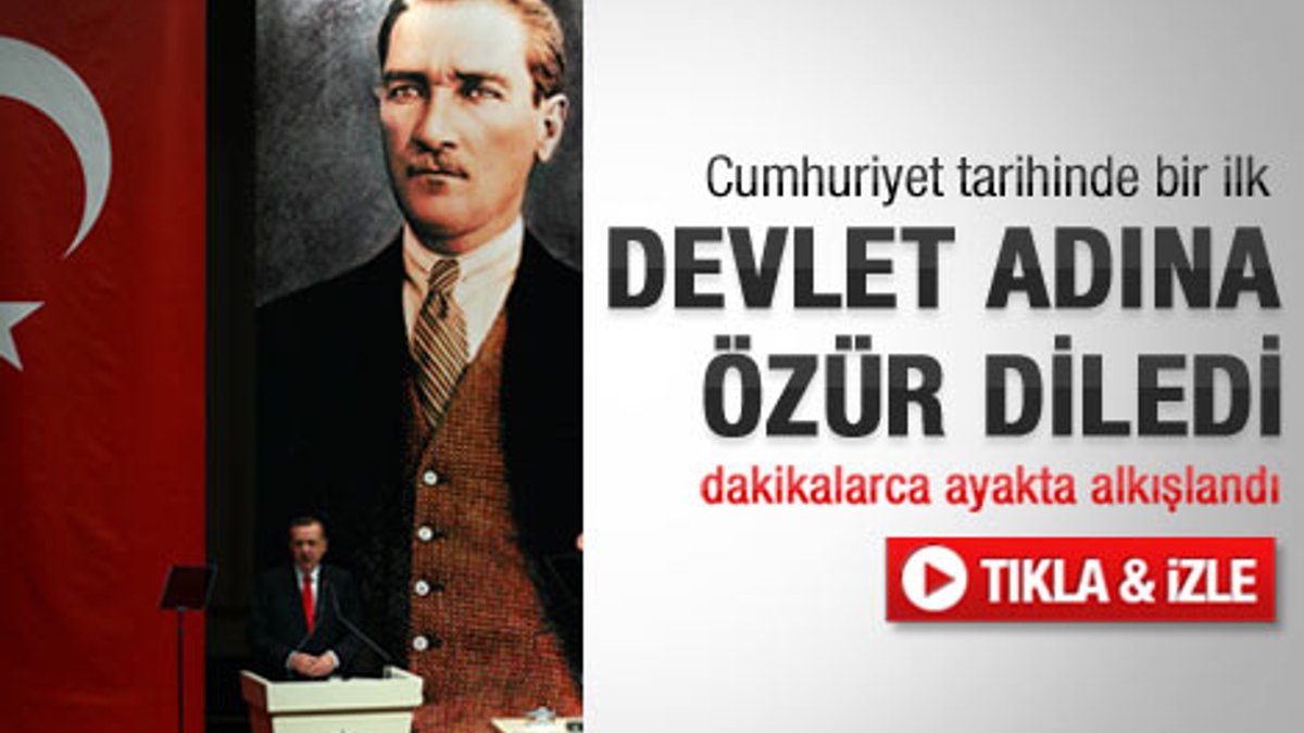Erdoğan Dersim belgelerini açıkladı