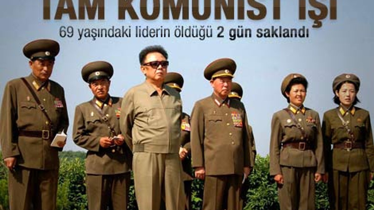 Kuzey Kore'nin lideri Kim Jong-il öldü