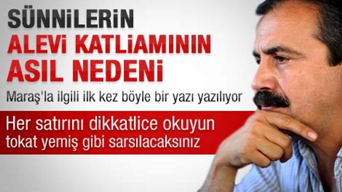 Sırrı Süreyya Önder Maraş Katliamı'nı yazdı