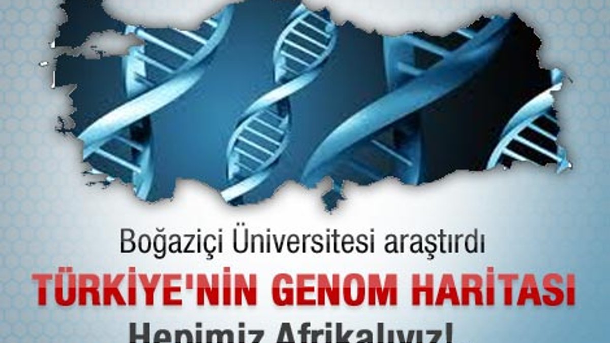 BOÜN Türkiye'nin genom haritasını çıkardı