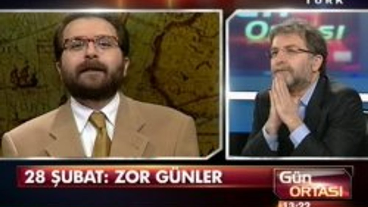 Ahmet Hakan eski görüntülerini görünce şaşırdı - Video