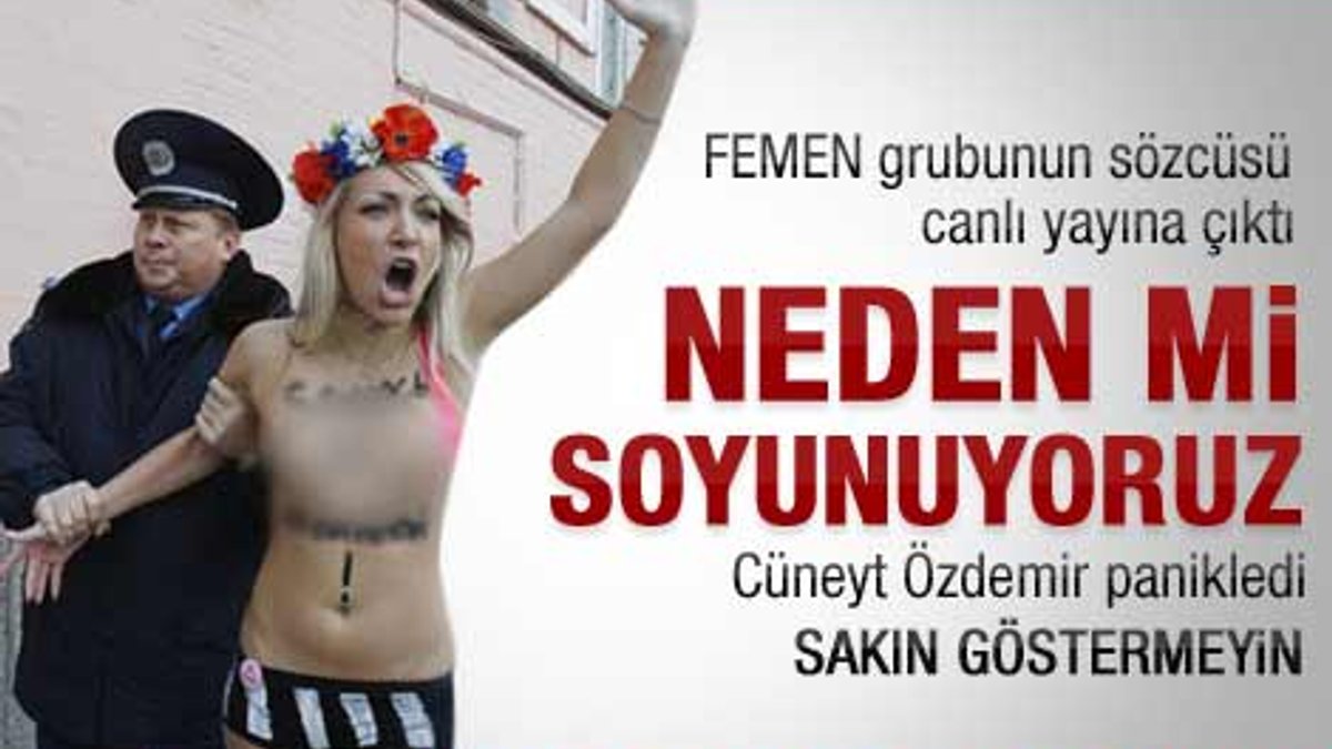 Femen kızları Türkiye'de - Video