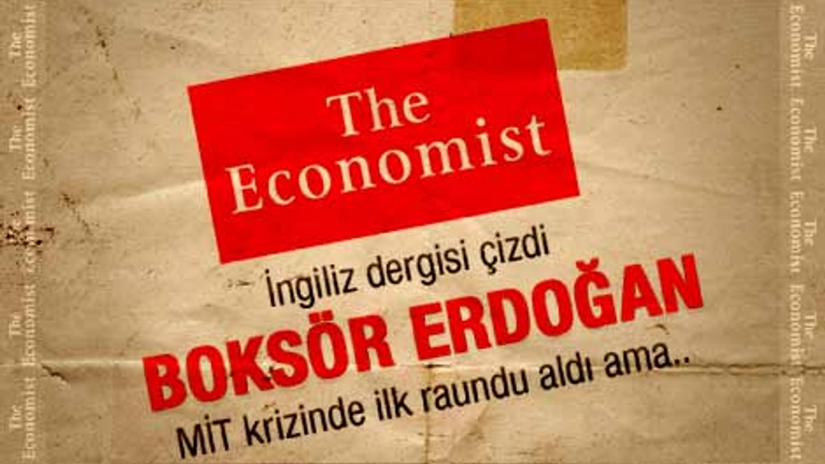 İngiliz dergisi çizdi: Boksör Erdoğan