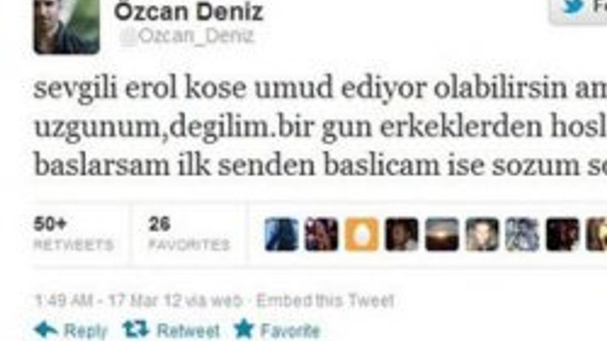 Özcan Deniz ile Erol Köse'nin gay polemiği