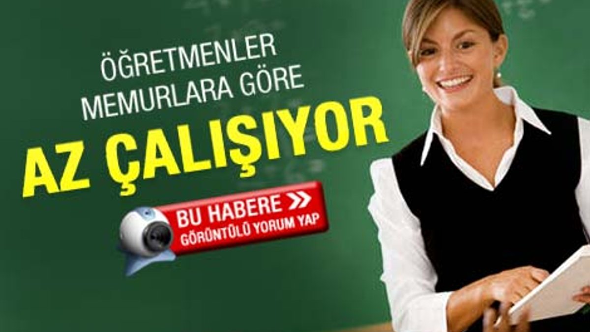 Bakan Dinçer: Öğretmenler az çalışıyor