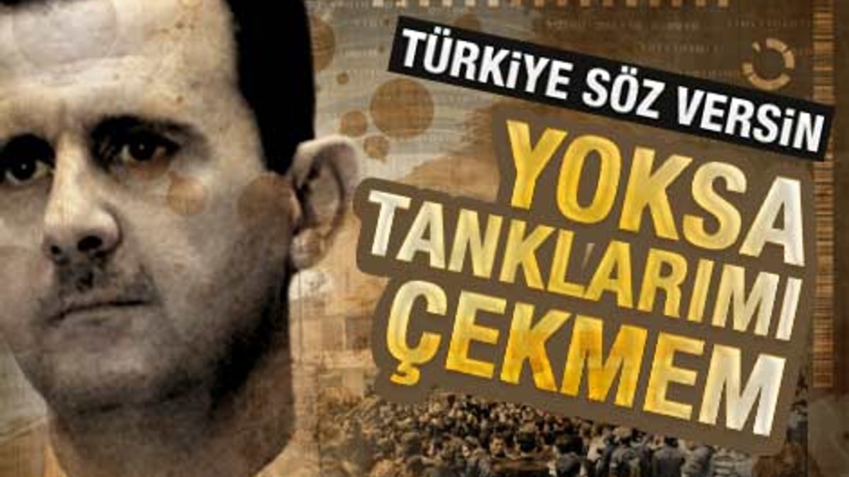 Beşşar Esad'ın Türkiye şartı