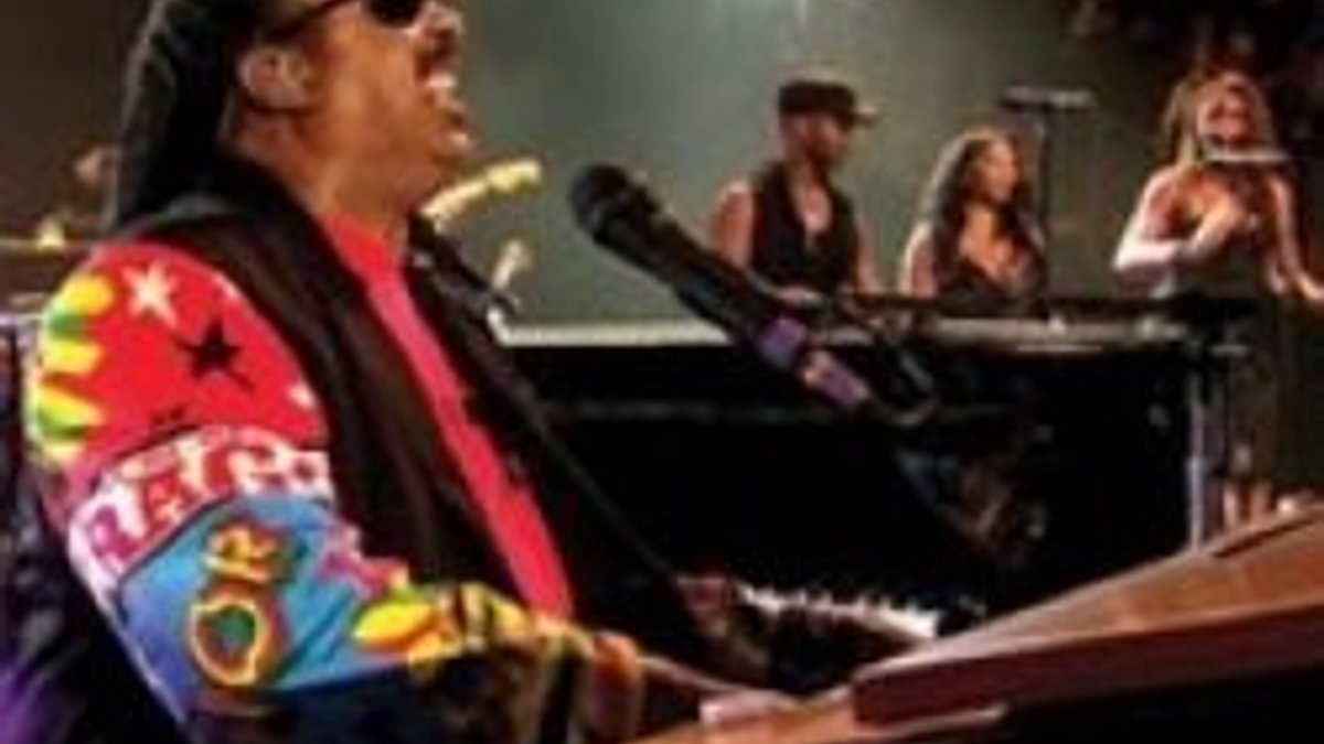 Stevie Wonder ilk kez İstanbul'da