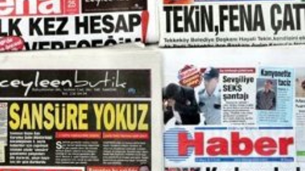 Samsun'da basına 3'üncü sayfa ayarı