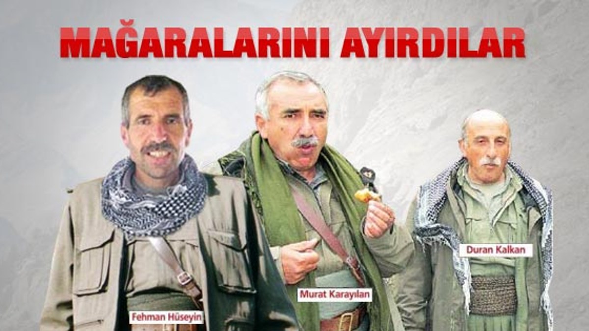 PKK'da derin çatlak