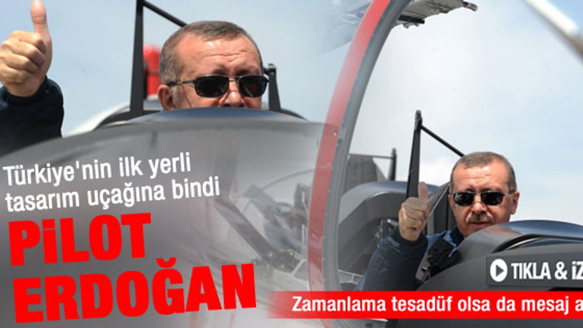 Erdoğan Hürkuş'un kokpitinde