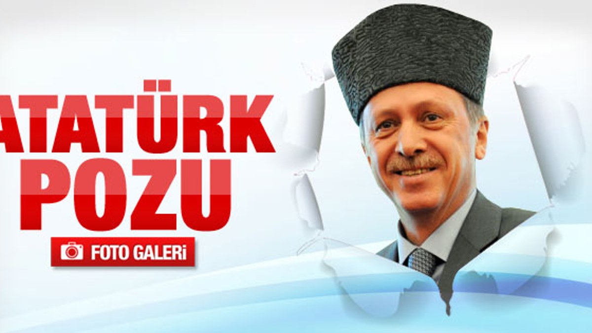Başbakan Erdoğan'dan Atatürk pozu