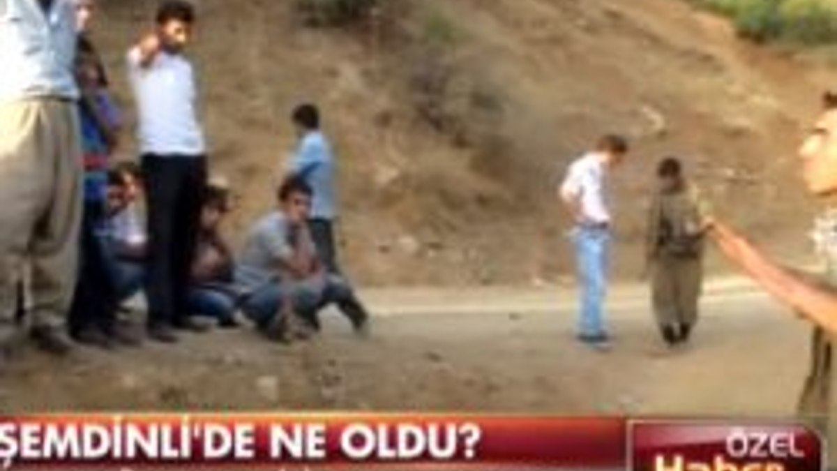 PKK'lılar Şemdinli'de böyle yol kesti - Video