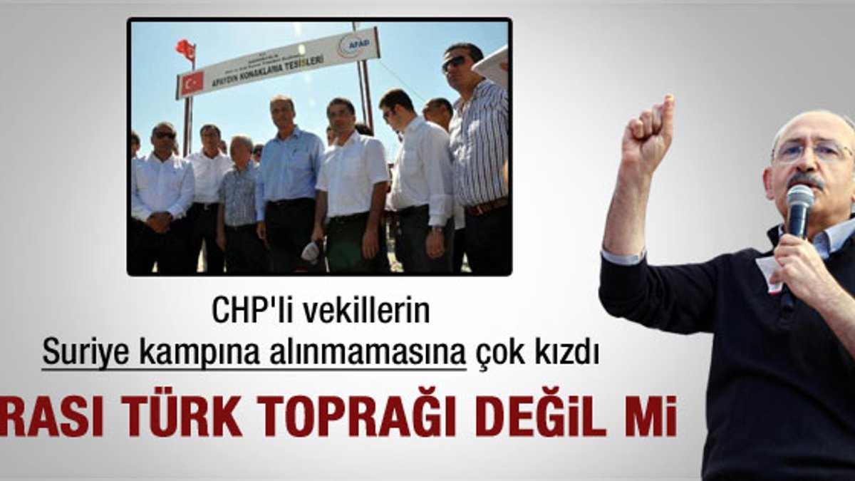 Kılıçdaroğlu: O kampta kimleri eğitiyorsunuz