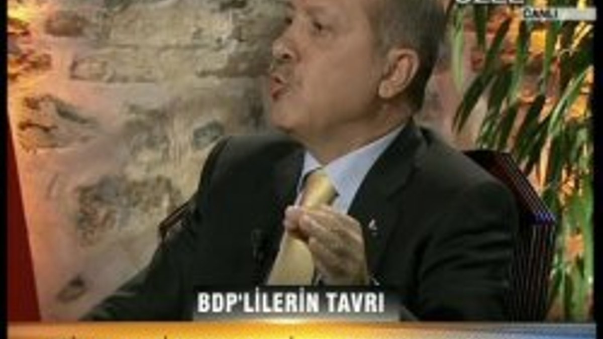 Başbakan Erdoğan Kanaltürk canlı yayınındaydı