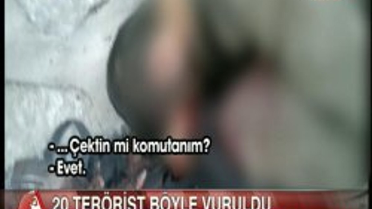 20 teröristin öldürüldüğü çatışmanın görüntüleri - Video