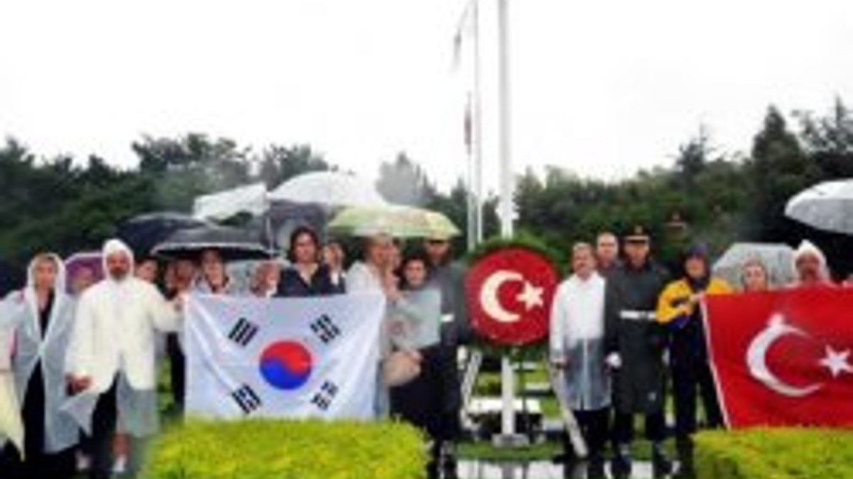 Güney Kore Türk şehitleri unutmadı