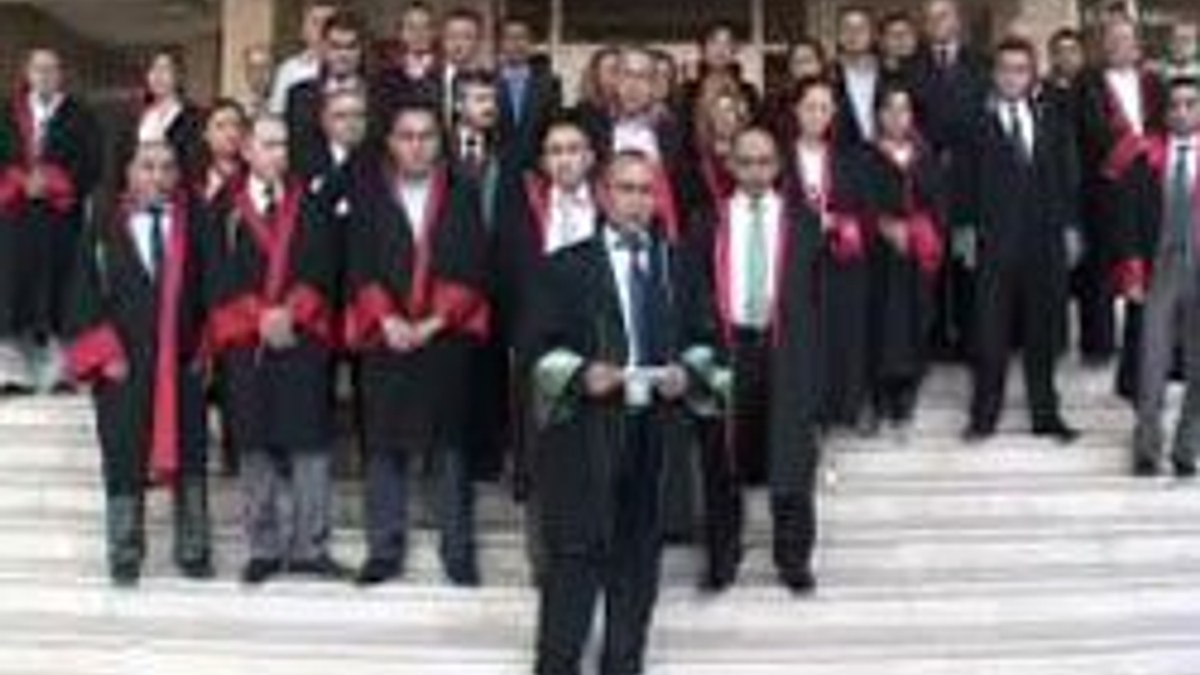 Hakim ve savcılar Uzun'a yapılan saldırıyı protesto etti