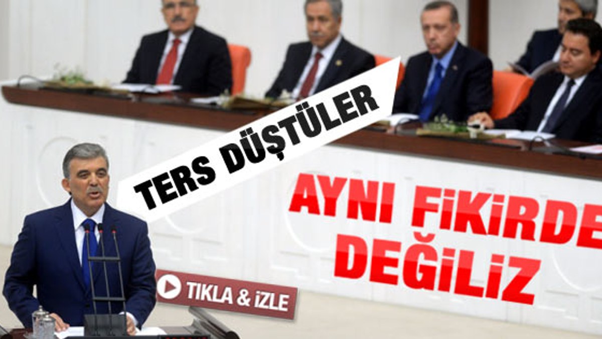 Erdoğan'dan Gül'e tutuklu vekiller tepkisi
