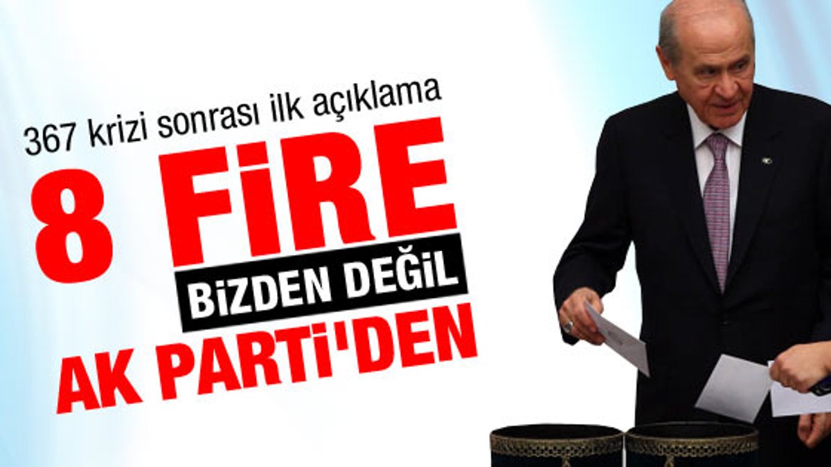 Bahçeli'den erken yerel seçim kararı için ilk açıklama