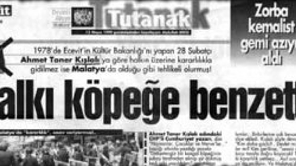 Ahmet Taner Kışlalı bu manşet sonrası öldürülmüştü