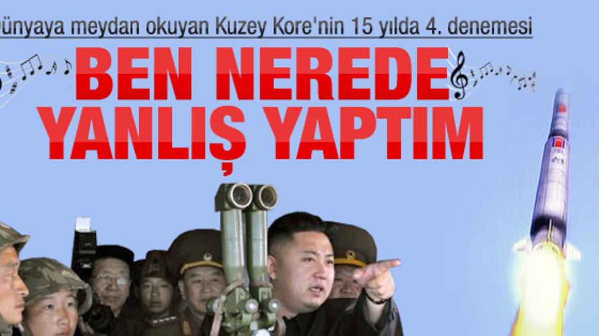 Kuzey Kore'den ikinci uzun menzilli füze denemesi