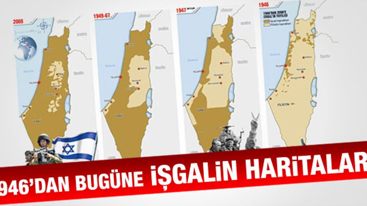 İsrail’in Filistin’i işgal tarihçesi