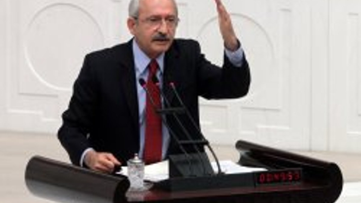 Kemal Kılıçdaroğlu'nun bütçe görüşmeleri konuşması