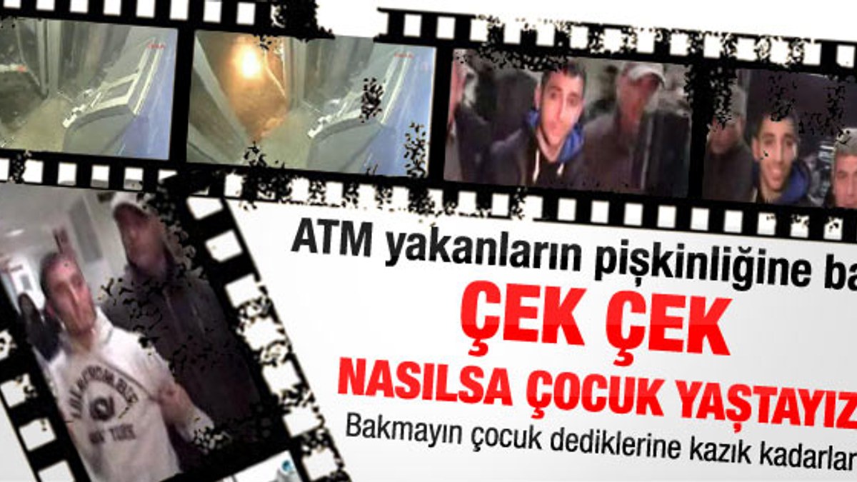 ATM yakan PKK'lı çocuklar: Nasılsa çocuk yaştayız