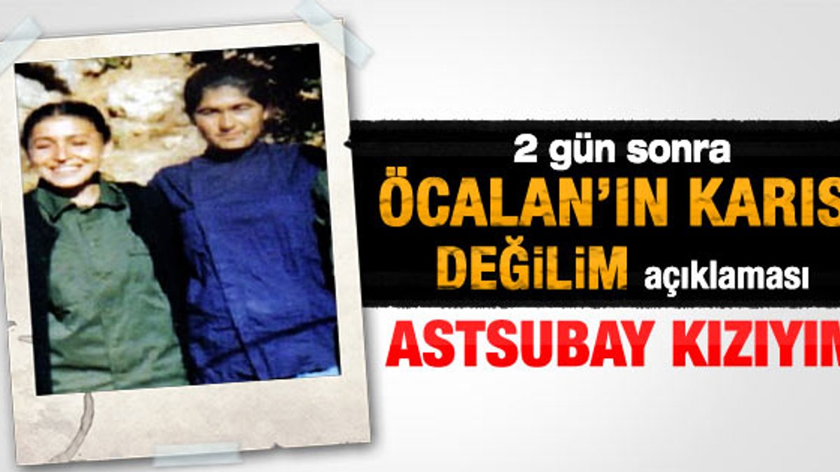 Meral Kıdır konuştu: Öcalan'ın eşi değilim