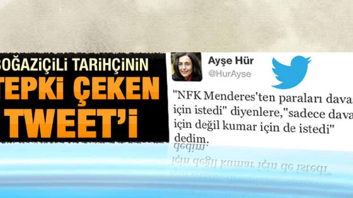 Ayşe Hür'ün Necip Fazıl tweet'i tepki çekti