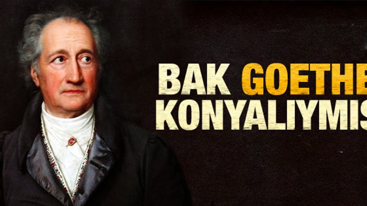 Alman yazar Goethe Türk çıktı