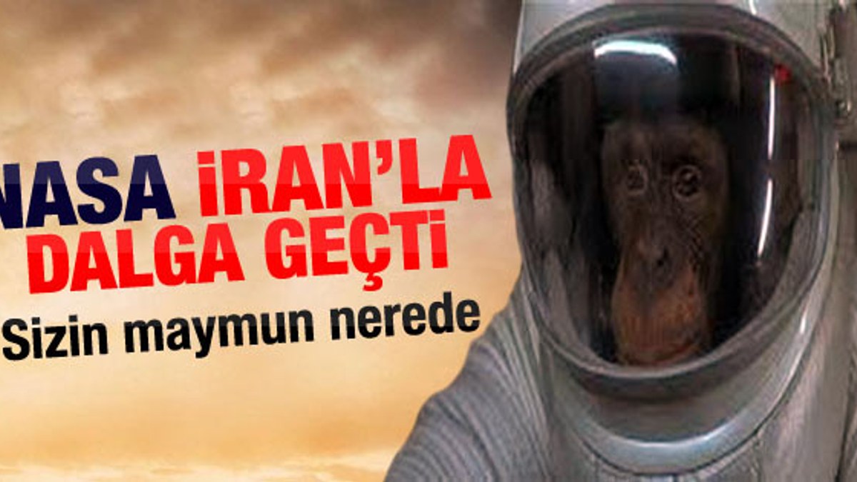 ABD İran'ın uzaya maymun gönderdiğine inanmadı