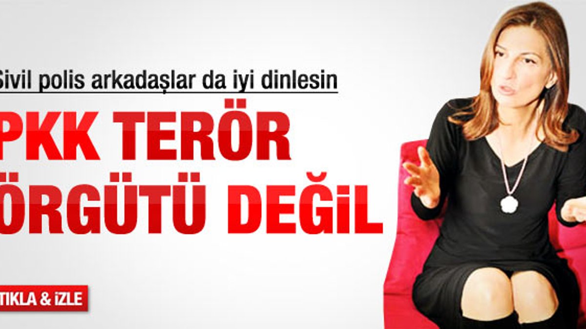 Nuray Mert: PKK terör örgütü değildir