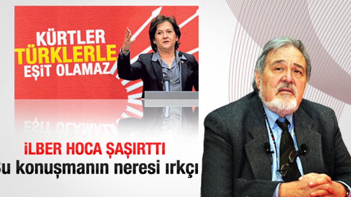 İlber Ortaylı: CHP'li Güler'in sözleri ırkçı değil