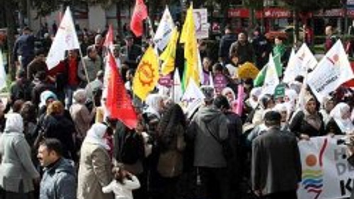 BDP'lilerden Sakarya'da Öcalan'a özgürlük mitingi