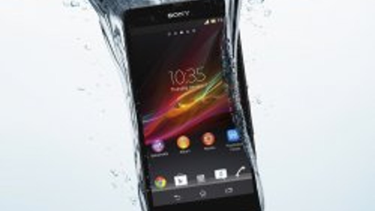 Sony Xperia Z ile duşta film keyfi