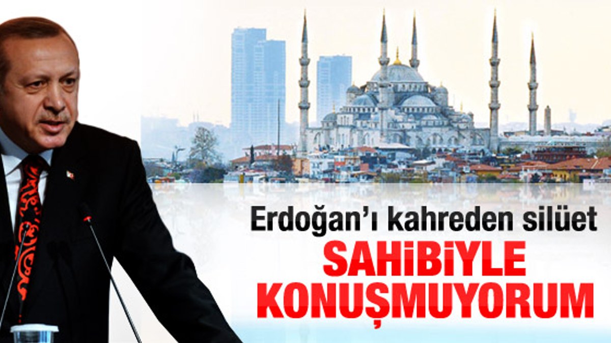 Başbakan Erdoğan'ı kahreden silüet