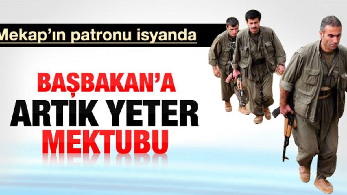 PKK ile simgeleşen Mekap ayakkabının sahibi sitemkar