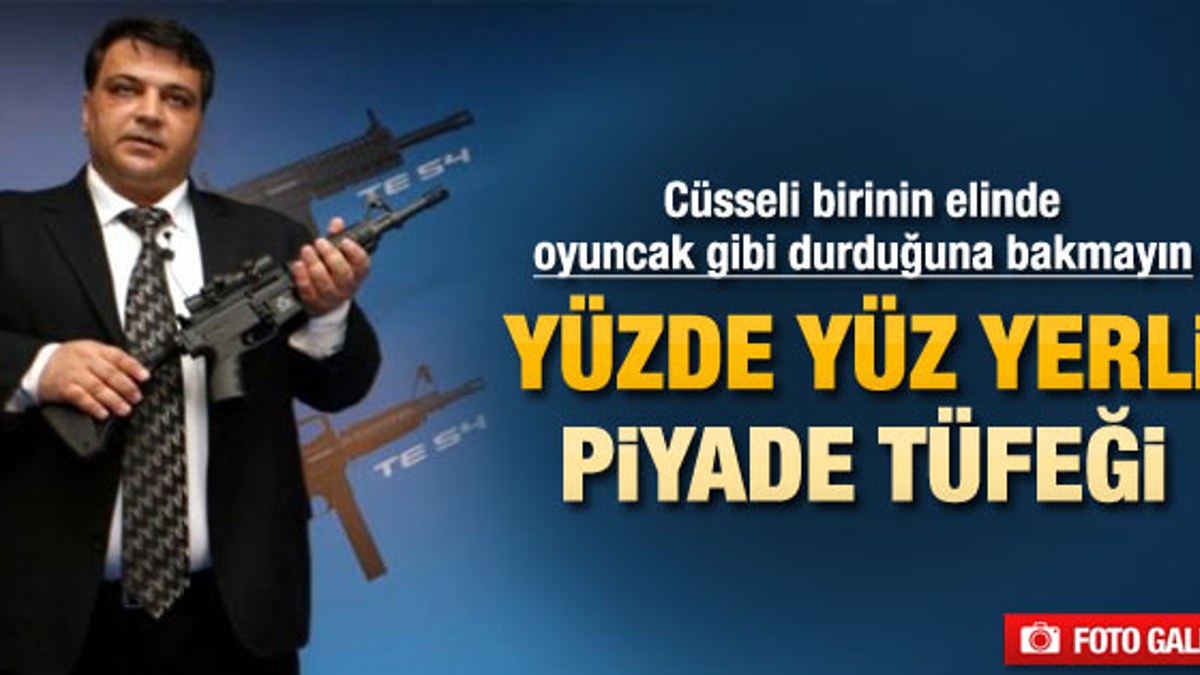 Türkiye'nin ilk özgün tasarım piyade tüfeği